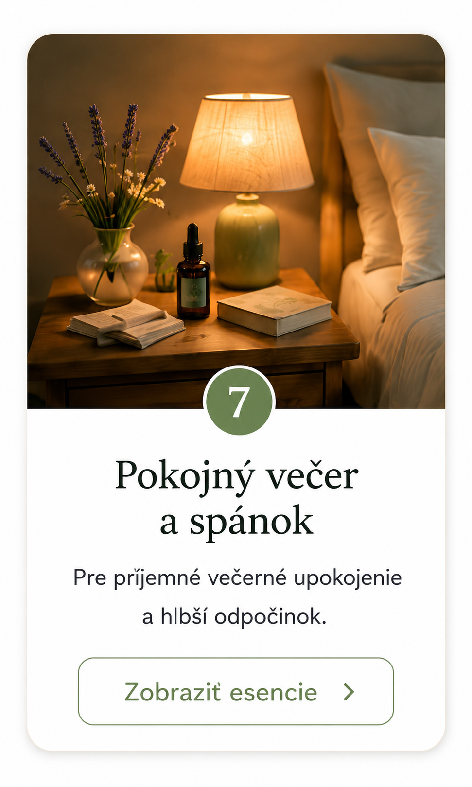 Bachove esencie - Pokojný večer a spánok